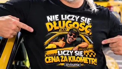 Nie liczy się długość, liczy się cena za kilometr!  Koszulka dla taksówkarza  #shorts