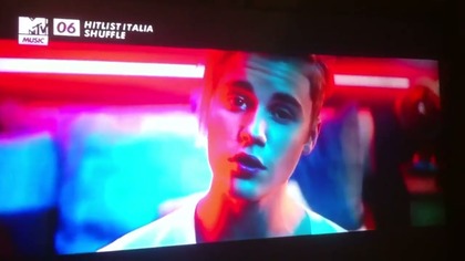 Justin Bieber - What Do You Mean? (fragment) [MTV MUSIC ITALY] (HITLIST ITALIA SHUFFLE) {2015}