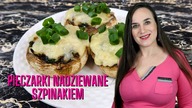 Najlepsze Faszerowane Pieczarki Ze Szpinakiem! Prosto i Smacznie!