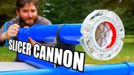 How To Make A Produce Slicing Shotgun Barrel For Air Cannons!
