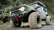 Traxxas TRX-4 2021 Bronco Custom bulit eXpedition Rc Crawler 1/10 RC Car Offroad Driving