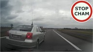 Spokojna jazda ekspresówką zakłócona przez kierowce Toyoty #362 Wasze Filmy