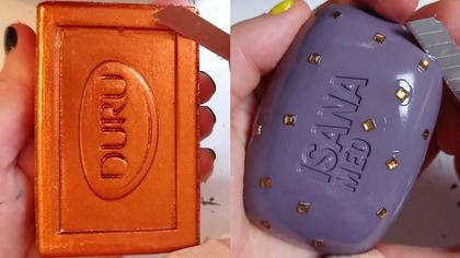 Soap Carving ASMR Relaxing Sounds no talking Satisfying ASMR Video