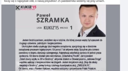 Mając immunitet Paweł Szramka w sądzie w 2019r.  wnosi o...