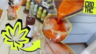 TRUSKAWKOWO KONOPNY DRINK Z GREENOUT FRESH BOMB