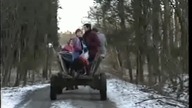 Dziecko z wozu koniom lzej