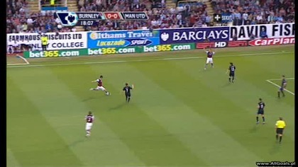 Premier League Sezon 2009/2010 Burnley 1-0 Man Utd Blake