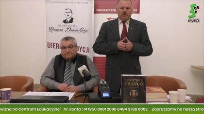 Sławomir DAWIDOWSKI: 50. Rocznica Upadku systemu politycznego Hiszpanii gen. Francisco Franco