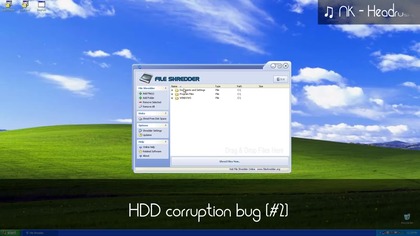 Having fun with File Shredder