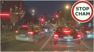 Król w Passeratti jedzie ulicami Warszawy - spychanie z pasa, hamowanie ...  #583 Wasze filmy