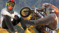 MÓJ PIERWSZY RAZ NA MOTO czyli szalone pitbike /2021#38