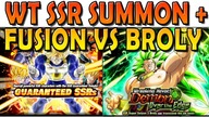 GSSR WT SUMMON I SSj3 TEQ BROLY DOKKAN EVENT | Dragon Ball Z Dokkan Battle