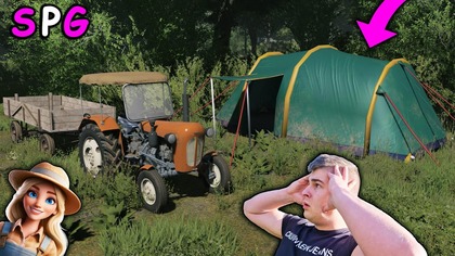 WIKTORIA WYRZUCIŁA MNIE Z GOSPODARSTWA MUSZĘ ZAMIESZKAĆ W LESIE NAMIOT TO MÓJ NOWY DOMSPG 23