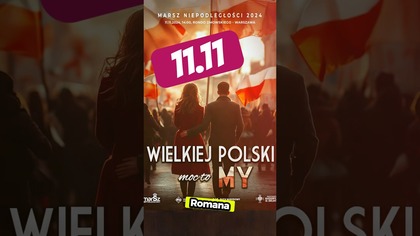 11 listopada - MARSZ NIEPODLEGŁOŚCI!