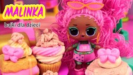 Wesołe zabawy Play Doh z laleczek LOL Surprise & Poopsie  Malinka