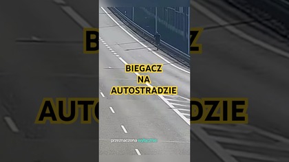 Autostrada to nie park! Skrajna głupota  #bezpieczeństwo #droga #shorts #drivinginpoland #dashcam