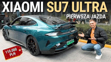 PIERWSZA JAZDA XIAOMI SU7 Ultra o mocy 1526 KM  Konkurent dla Porsche...
