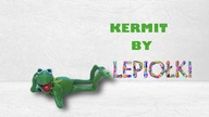 Lepiołki:Kermit TUTORiAL polymer clay, hand made, made hand