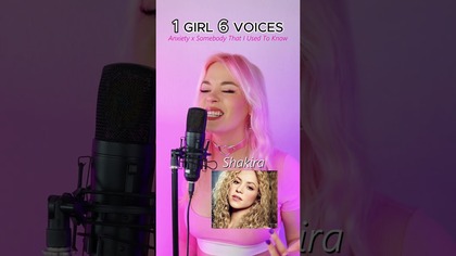 1 GIRL 6 VOICES (Shakira, Ariana Grande, Tones & I)