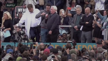 David Icke Trafalgar Square 29-08-20