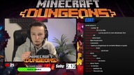 WAFFEL & TOPOLO w HIDDEN DEPTHS DLC - Minecraft Dungeons Live #35
