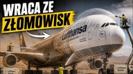 ZWROT AKCJI! AIRBUS A380 WRACA