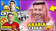 WOW! Lewandowski ODEJDZIE Z FC BARCELONY?! Szymański w MANCHESTERZE UNITED...  Ostatni TURNIEJ CR7!
