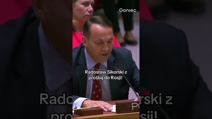 SIKORSKI OSTRO DO PUTINA!