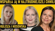 Agata Kulesza była totalnie załamana, wsparcie znalazła u Katarzyny Nosowskiej.  Znają się od lat.