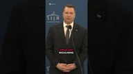 Czarnek i Kwiecień uciekli z konferencij po pytaniu o wpłaty na kampanię Nawrockiego