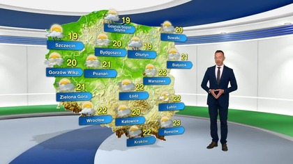 Prognoza pogody na TVN Meteo (01. 09. 2023)