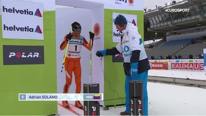 Wenezuelski biegacz na Mistrzostwa Świata w narciarstwie