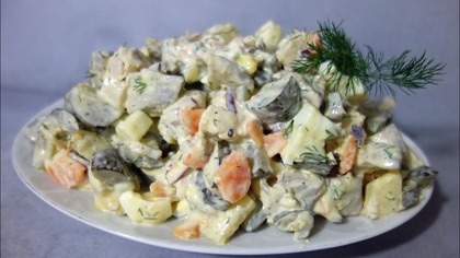 Sałatka śledziowa  tradycyjna sałatka na święta