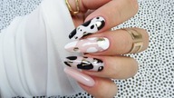 black & white nails art tutorial / Gabrielle Nails Charbonne