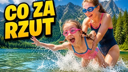 RZUT AGATĄ DO WODY!  Wymyśliłyśmy nową zabawę  Daily Vlog 4 sierpnia 2026 #fikimikiagatkiimoniki