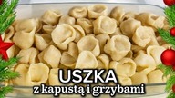 Najlepsze wigilijne USZKA z kapustą i grzybami  prosty i sprawdzony przepis.  Idealne do barszczu!