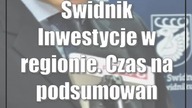 Świdnik: Inwestycje w regionie.  Czas na podsumowanie