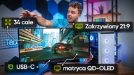 To niesamowity 34-calowy monitor dla graczy