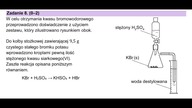 W wyniku całkowitego pochłonięcia wydzielonego bromowodoru otrzymano w... |Zadanie 8 CKE 2025 MAJ
