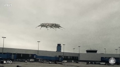 UFO Sightings Unknown Object At The Airport 6-11-2016