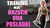 15-MINUTOWY TRENING NA BRZUCH, UDA I POŚLADKI.