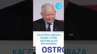 (subskrybuj) Kaczyński OBRAŻA osoby, które nazywają go DYKTATOREM #shorts