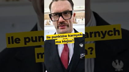 Ile punktów karnych ma Mejza? #Mejza
