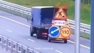 Wypadek na autostradzie