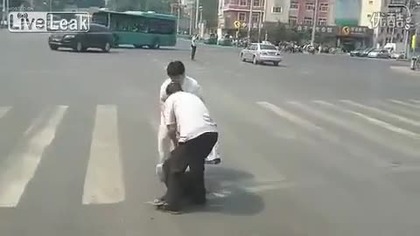 Zesłabła na przejściu