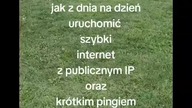 internet w jeden dzień, publicznym IP, bez umowy bez ograniczeń #airmax