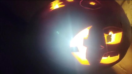 dynia o trzech twarzach #dynia #halloween #jackolantern