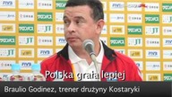 Trener Kostaryki: Polska zupełnie zakryła nas blokiem