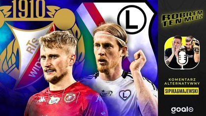 WIDZEW - LEGIA OGLĄDAJĄ WIDZEWIAK I LEGIONISTA | Robiłem ten mecz