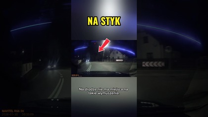 Zajechanie drogi w Olszowej  #polskiedrogi #dashcam #uwaga #kierowcy